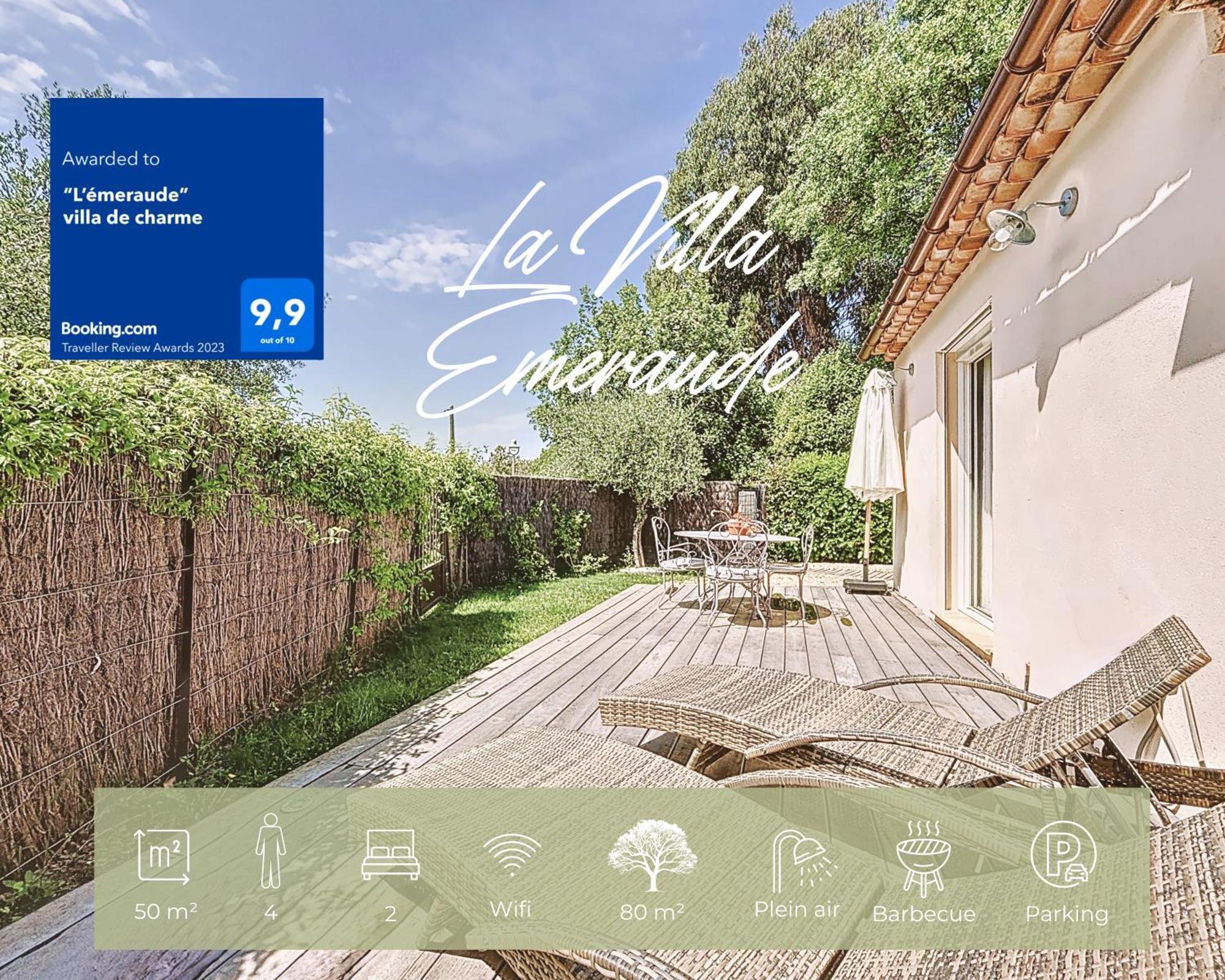 Villa "L'Emeraude - Maison D'Hotes - Jardin Et Parking Prives - Вальбон Экстерьер фото